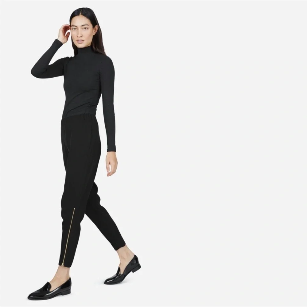 Everlane E2 patent leather smoking loafer